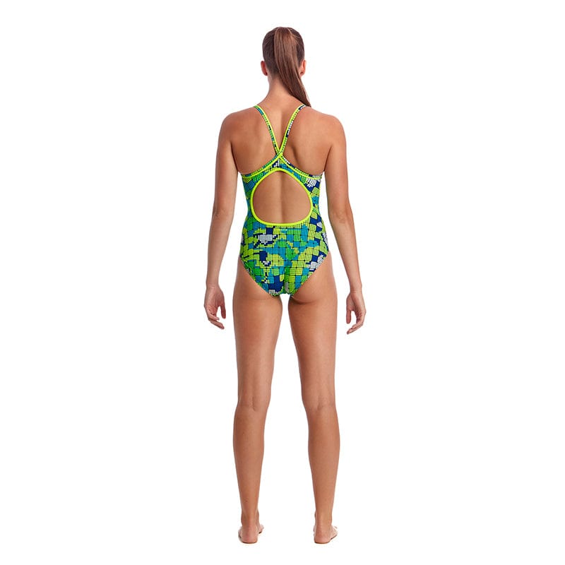 Funkita - Glow Rider - Ladies Diamond Back One Piece