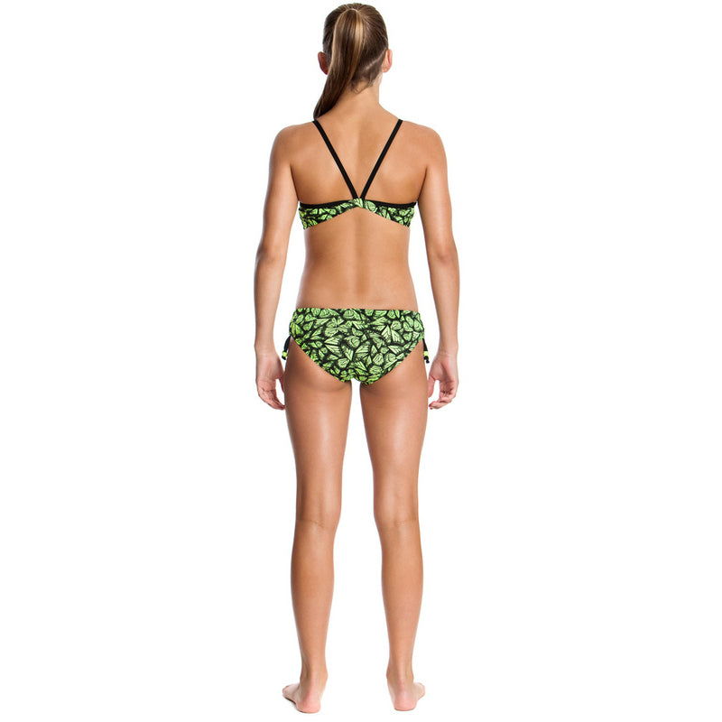 Funkita - Golden Wings - Girls Tie Detail Two Piece - Aqua Swim Supplies