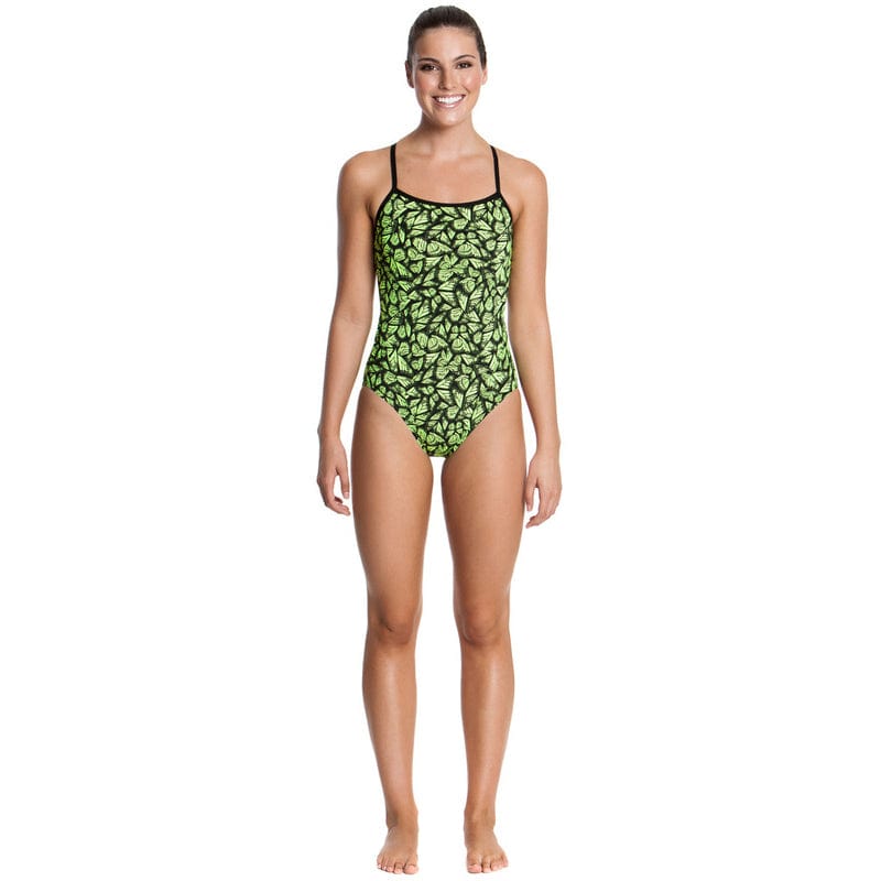 Funkita - Golden Wings - Ladies Single Strap One Piece