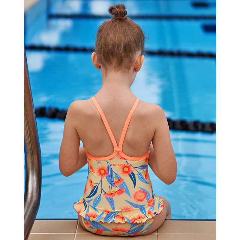 Funkita - Gummy Bear - Toddler Girls Belted Frill One Piece