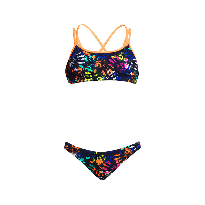 Funkita - Hands Off - Girls Criss Cross Two Piece