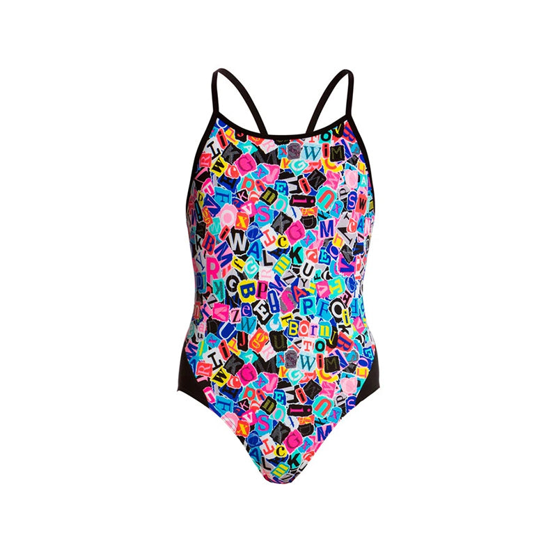 Funkita - Handsome Ransom - Girls Diamond Back One Piece