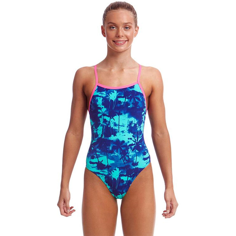 Funkita - Hawaiian Skies - Girls Tie Me Tight One Piece