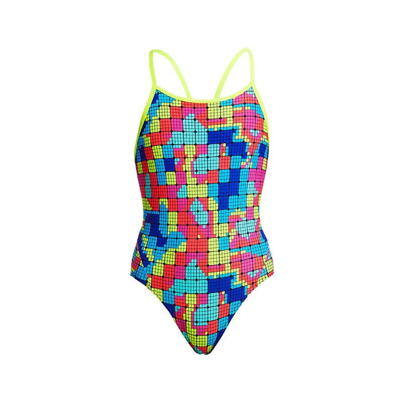 Funkita - Heat Map - Girls Diamond Back One Piece