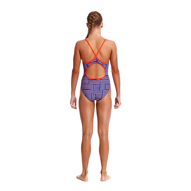 Funkita - I Said Swim - Girls Diamond Back One Piece