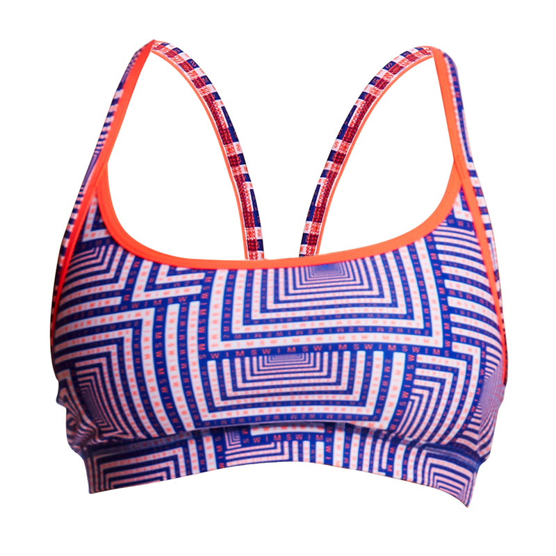 Funkita - I Said Swim - Ladies Bikini Sports Top