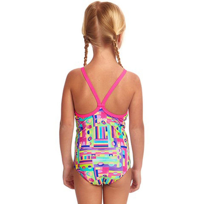 Funkita - Jiggy Saw - Toddler Girls Printed One Piece
