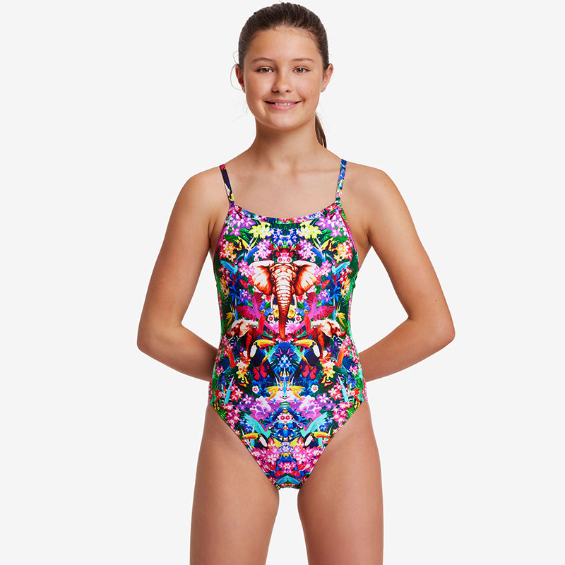 Funkita - Jungle Boogie - Girls Single Strap One Piece