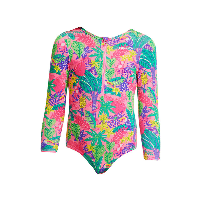 Funkita - Jungle Party - Toddler Girls Sun Cover One Piece