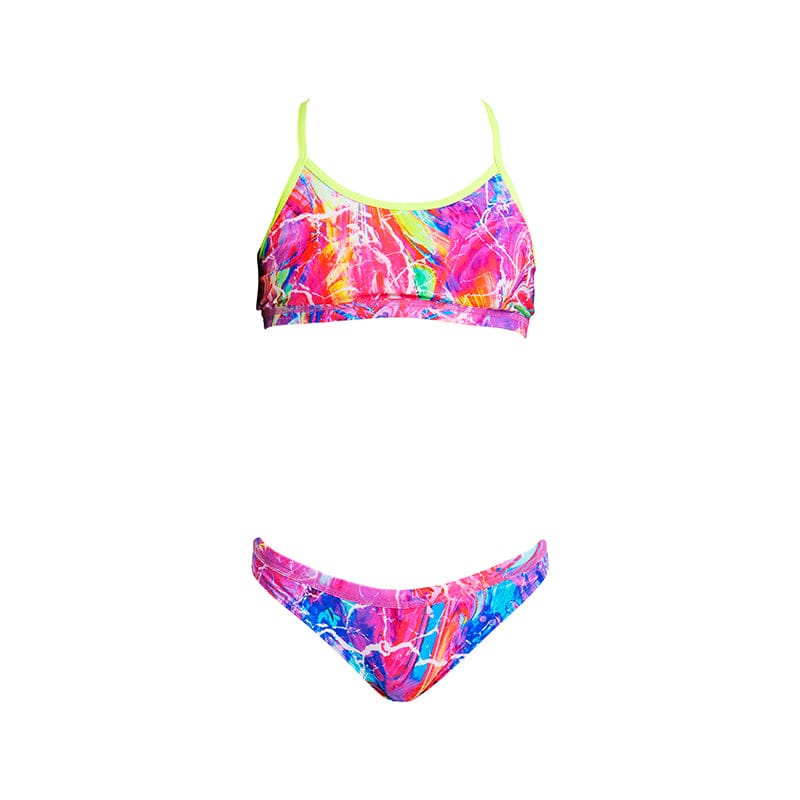 Funkita - Kaleidocolour - Girls Racerback Two Piece