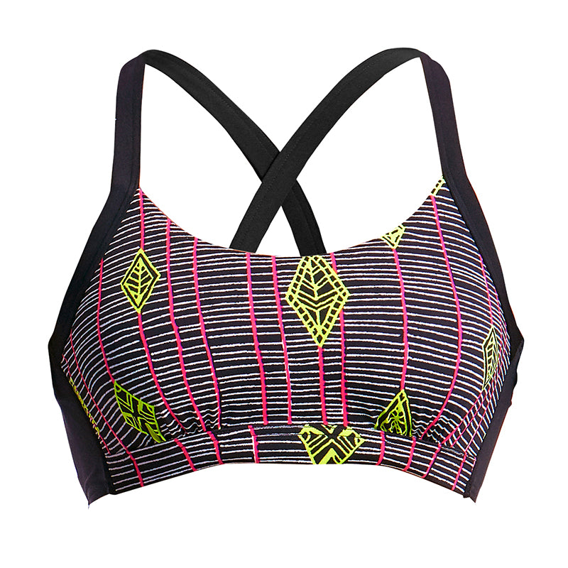 Funkita - Kite Runner - Ladies Hold Steady Crop Top