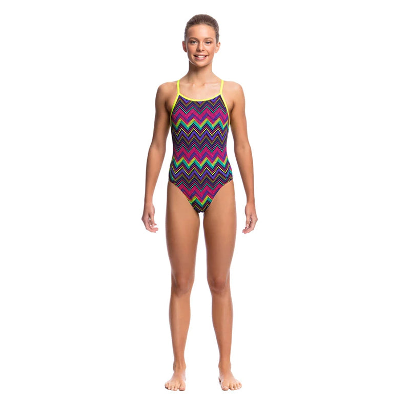 Funkita - Knitty Gritty - Girls Diamond Back One Piece