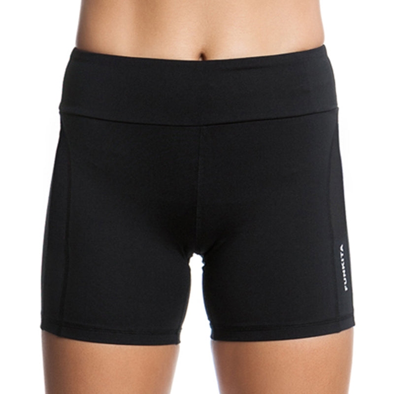Funkita - Black - Ladies Active Plain Short