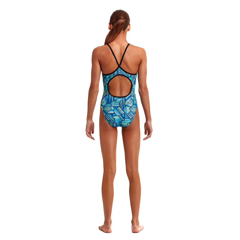 Funkita - Land Grab - Girls Diamond Back One Piece