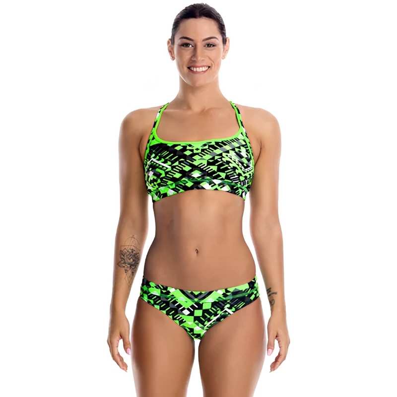Funkita - Laser Cube - Ladies Bikini Sports Brief
