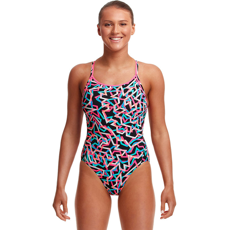 Funkita - Live Streamer - Ladies Diamond Back One Piece
