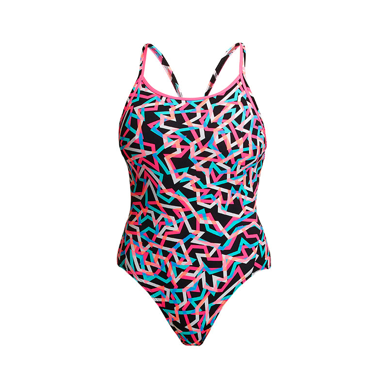 Funkita - Live Streamer - Ladies Diamond Back One Piece