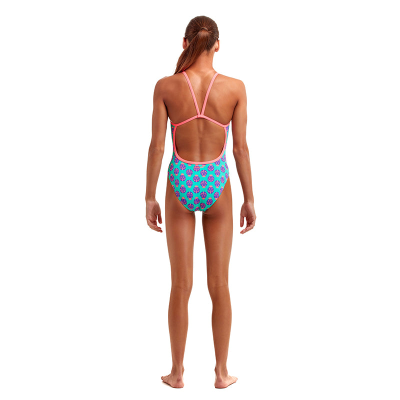 Funkita - Love Bug - Girls Single Strap One Piece