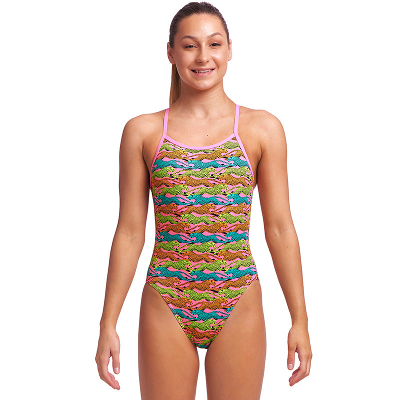 Funkita - Lying Cheet - Girls Eco Single Strap One Piece