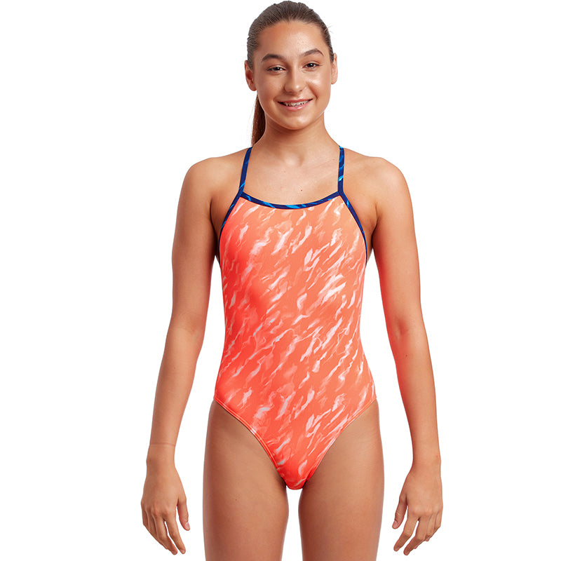 Funkita - Melba Mist - Girls Tie Me Tight One Piece