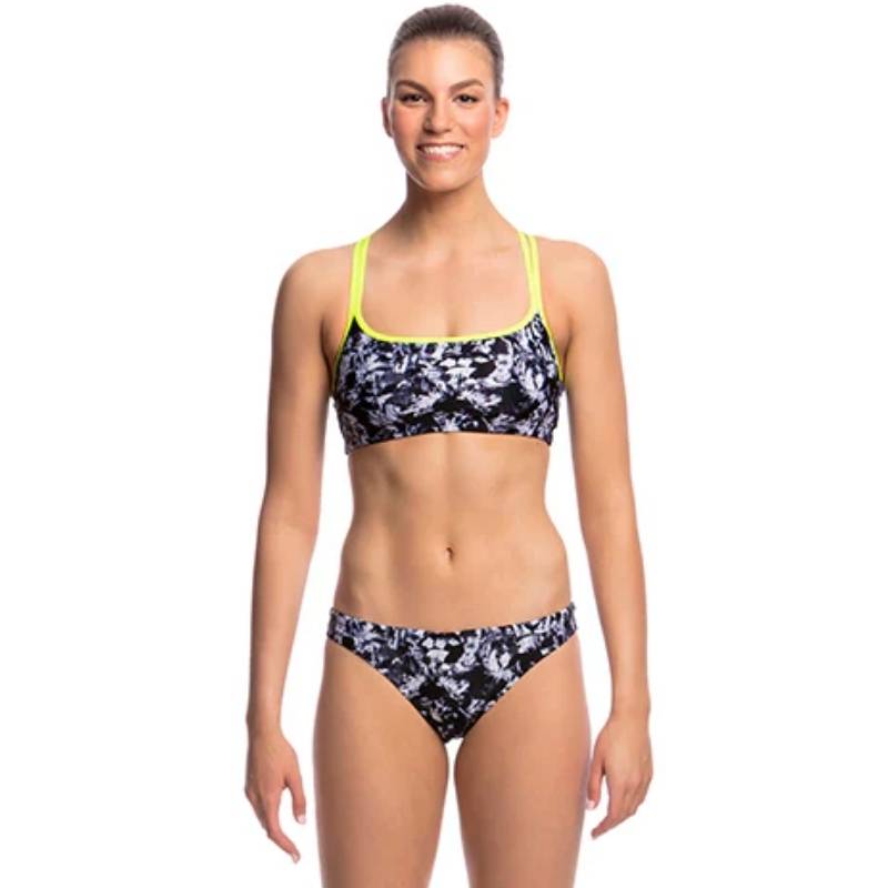 Funkita - Midnight Assassin - Ladies Bibi Banded Bikini Briefs
