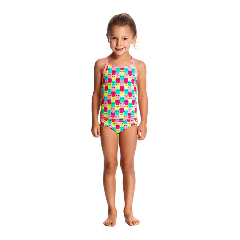 Funkita - Minty Mittens - Toddlers Girls Tankini Two Piece