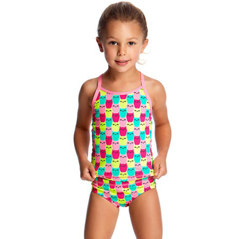 Funkita - Minty Mittens - Toddlers Girls Tankini Two Piece