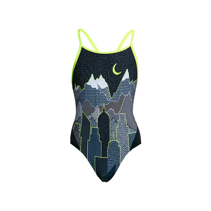 Funkita - Moonlighting - Girls Diamond Back One Piece