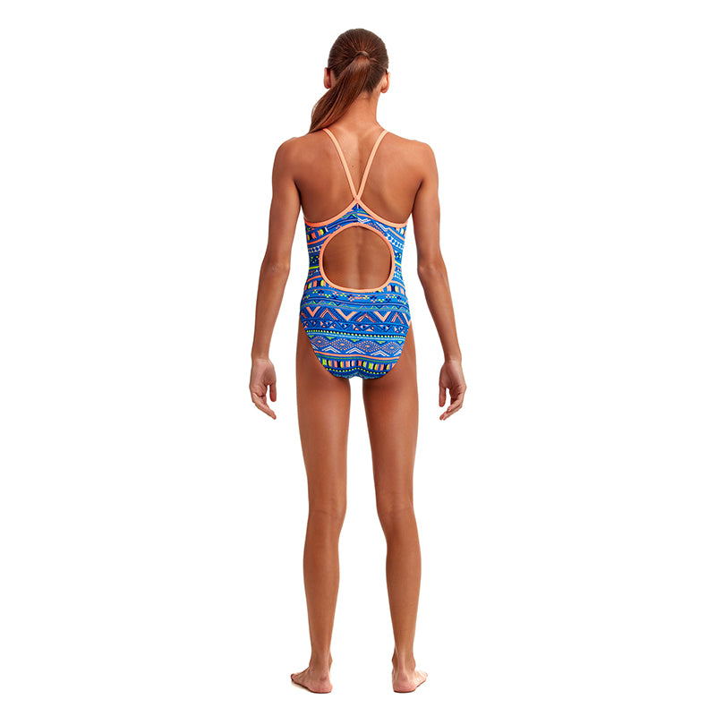 Funkita - My Tribe - Girls Diamond Back One Piece