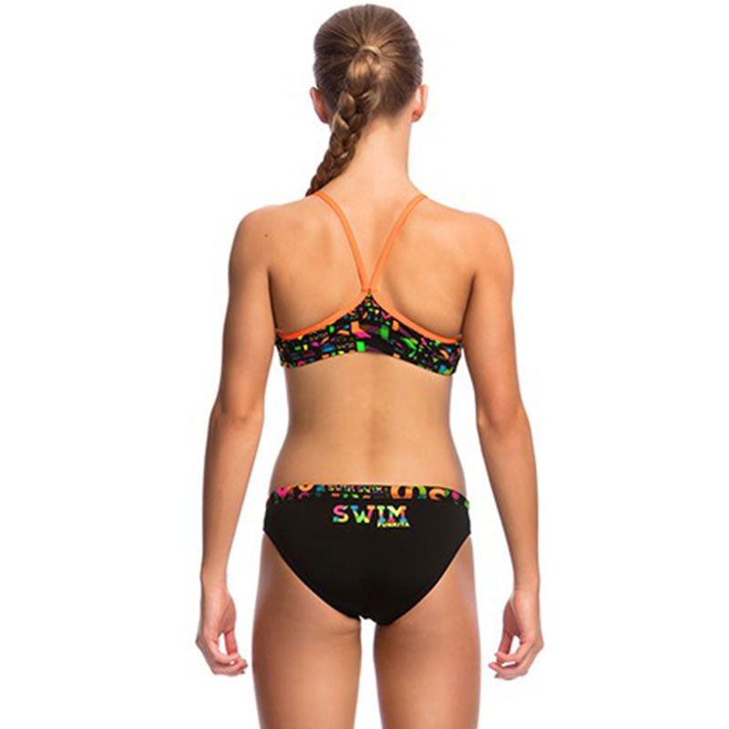 Funkita - Night Swim - Girls Racerback Two Piece