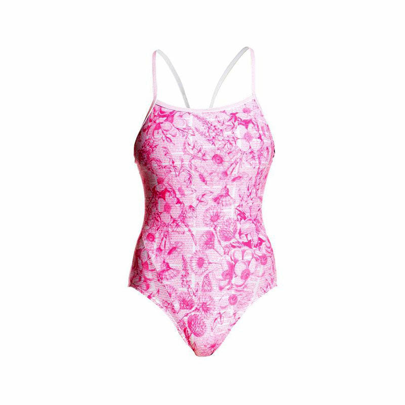 Funkita - Novel Floral - Ladies Single Strap One Piece