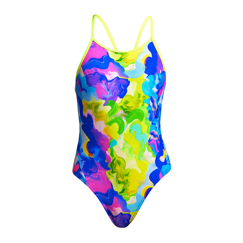Funkita - Pablo's Pizza - Girls Diamond Back One Piece