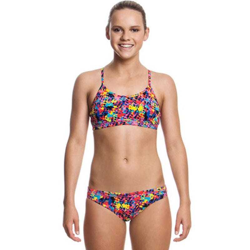 Funkita - Paintballs - Girls Racerback Two Piece