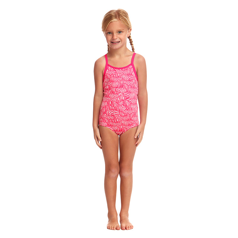Funkita - Painted Pink - Toddler Girls Eco One Piece