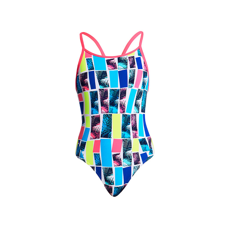 Funkita - Palm Bar - Girls Diamond Back One Piece
