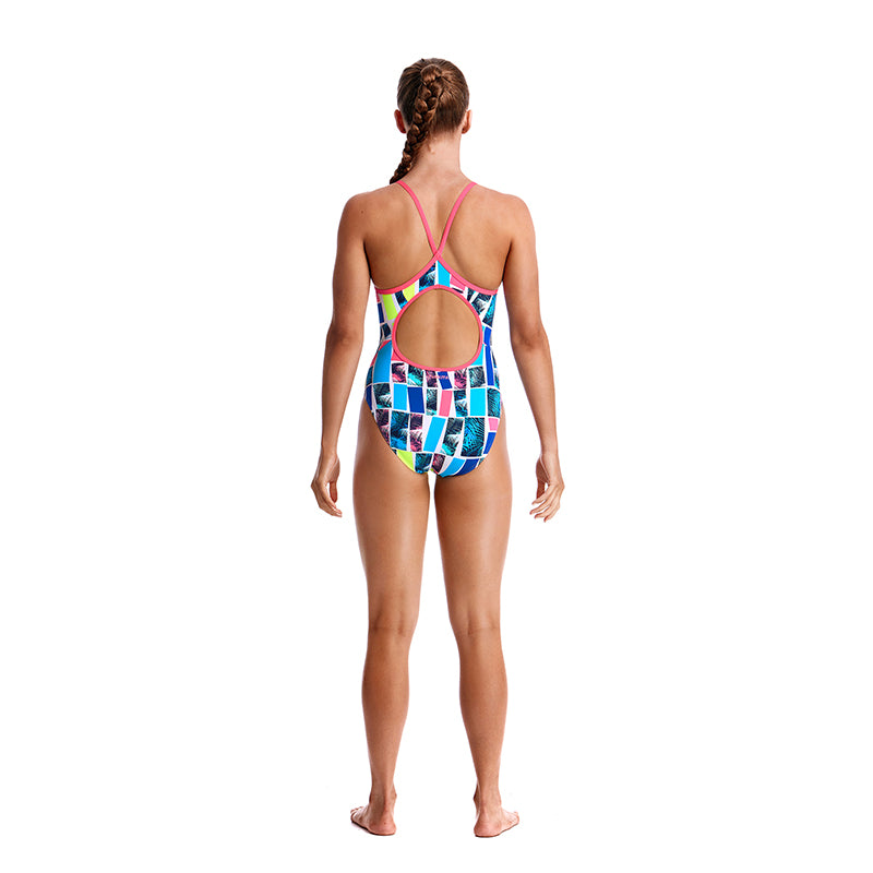Funkita - Palm Bar - Girls Diamond Back One Piece