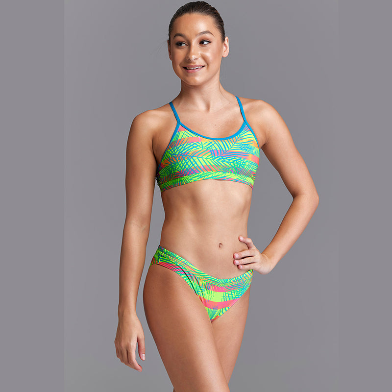 Funkita - Palm Free - Girls Racerback Two Piece