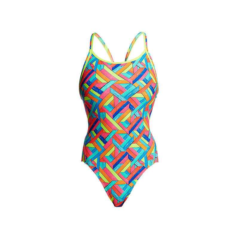 Funkita - Panel Pop - Ladies Diamond Back One Piece