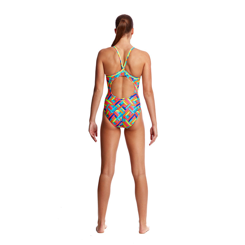 Funkita - Panel Pop - Ladies Diamond Back One Piece