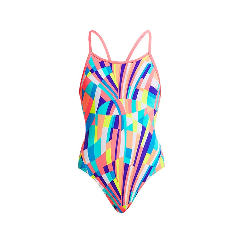 Funkita - Pastel Panel - Girls Diamond Back One Piece