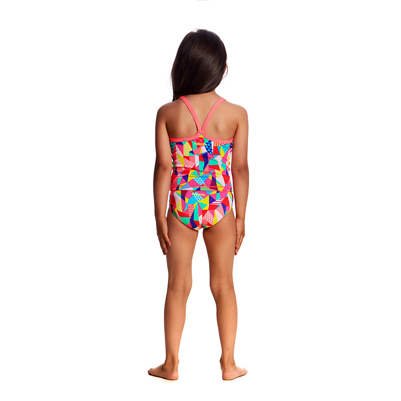 Funkita - Pastel Patch - Toddlers Girls Tankini Two Piece