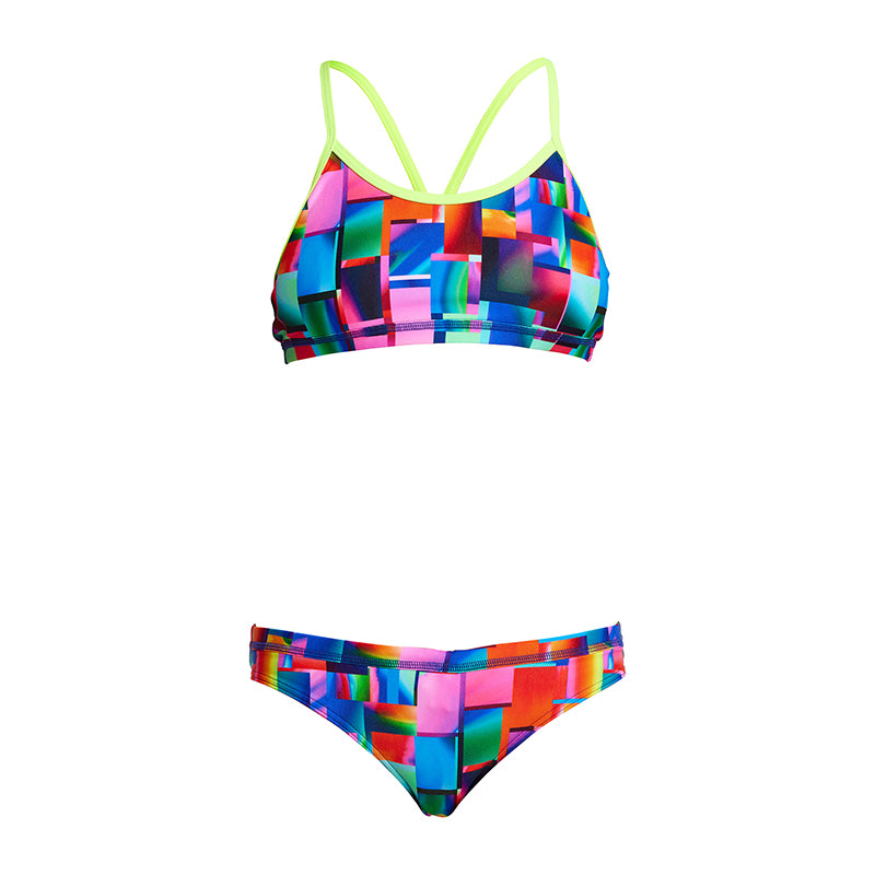 Funkita - Patch Panels - Girls Racerback Two Piece