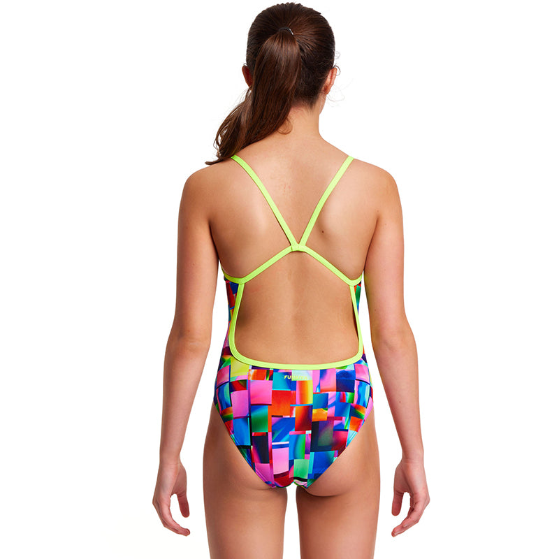 Funkita - Patch Panels - Girls Single Strap One Piece