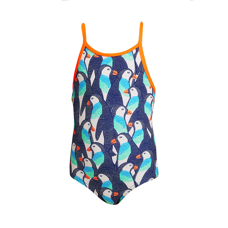 Funkita - Pengoo Parade - Toddler Girls Printed One Piece