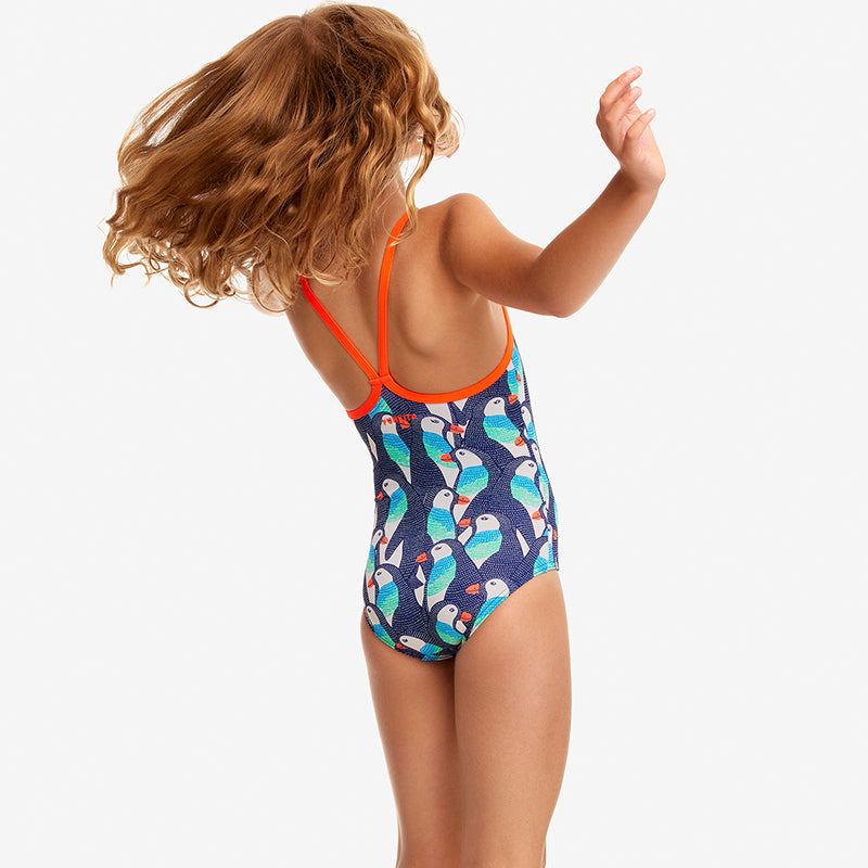 Funkita - Pengoo Parade - Toddler Girls Printed One Piece