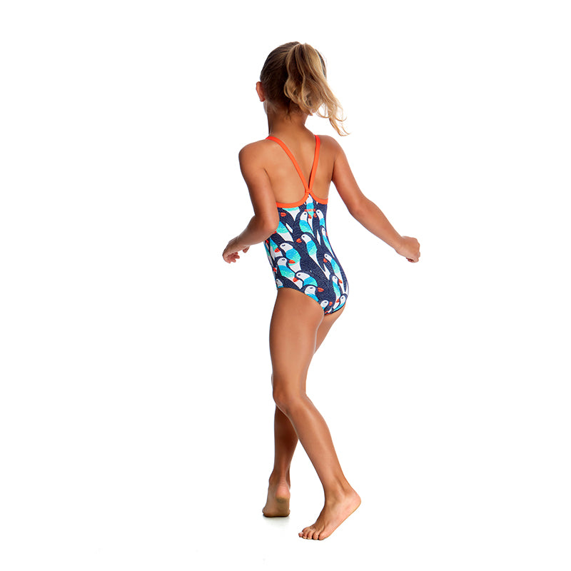 Funkita - Pengoo Parade - Toddler Girls Printed One Piece