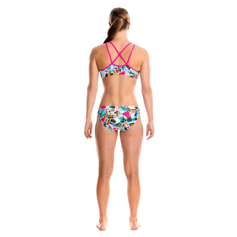 Funkita - Pic Mix - Girls Criss Cross Two Piece