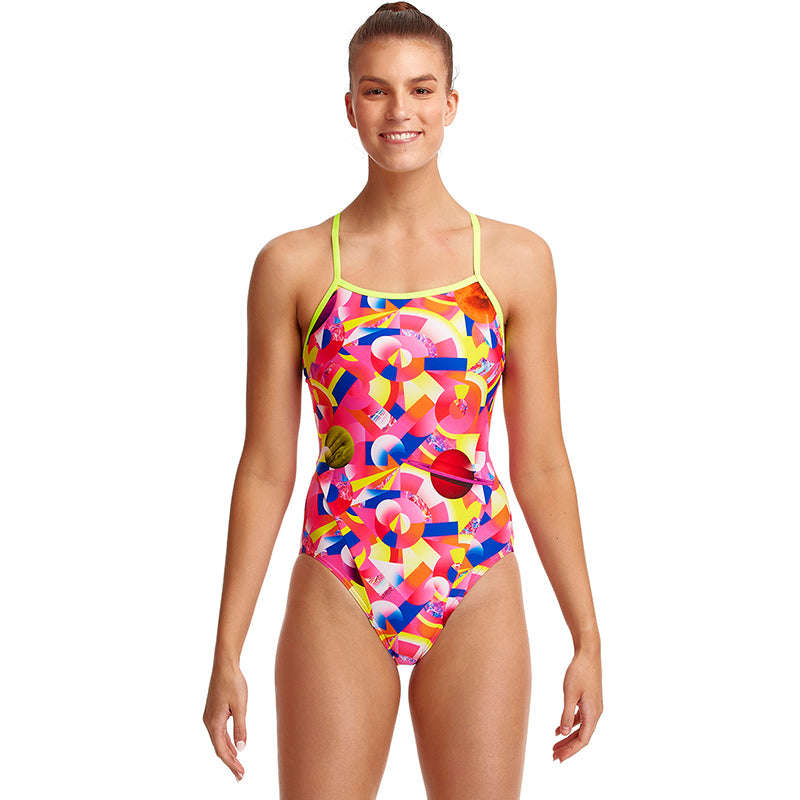 Funkita - Pink Pluto - Ladies Single Strap One Piece