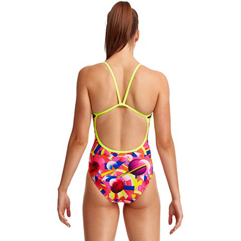 Funkita - Pink Pluto - Ladies Single Strap One Piece