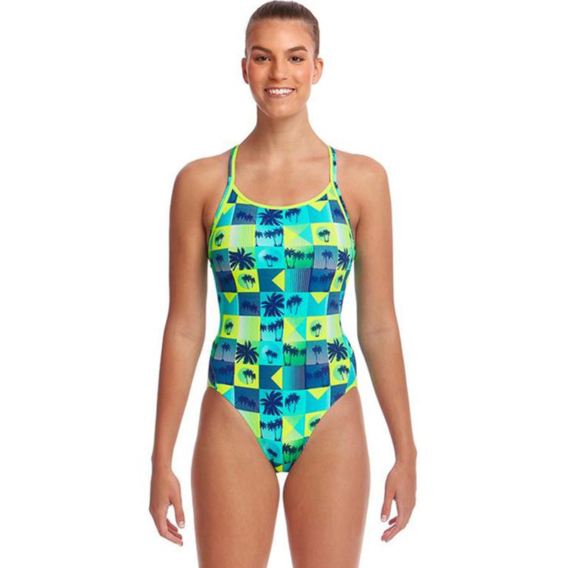 Funkita - Pop Tropo - Ladies Diamond Back One Piece